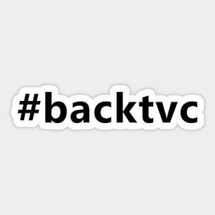 Back TVC Hashtag Sticker